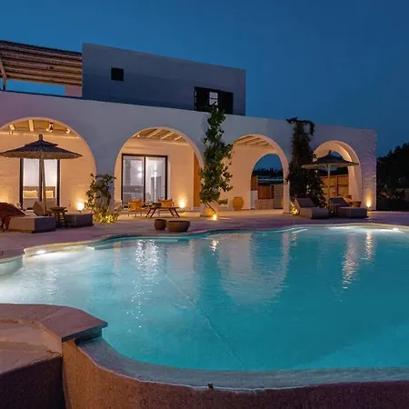 Beachfront Crystalia Villa Lachania