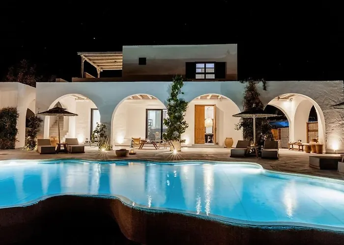 Beachfront Crystalia Villa